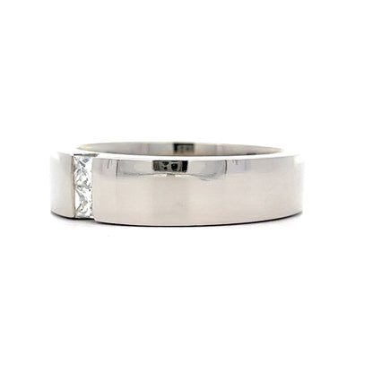 .36 Men's Diamond Wedding Band in Platinum