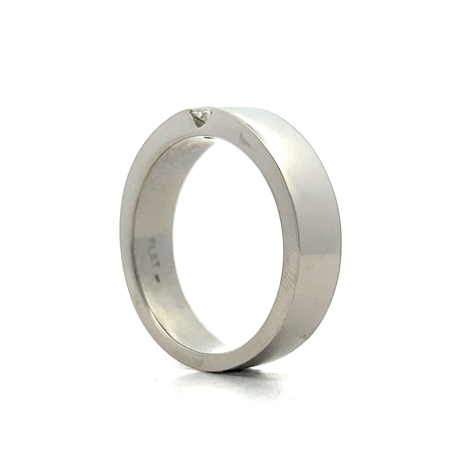 .36 Men's Diamond Wedding Band in Platinum