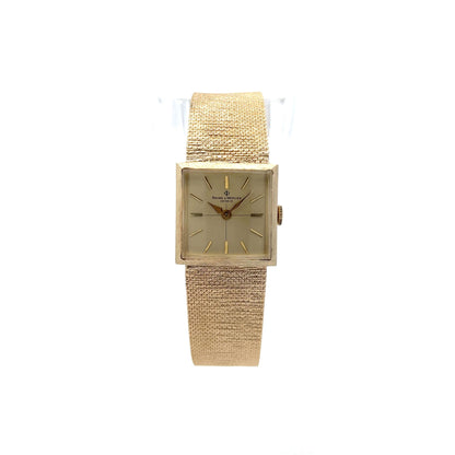 Vintage 1960's Baum & Mercier Watch in 14k Yellow Gold