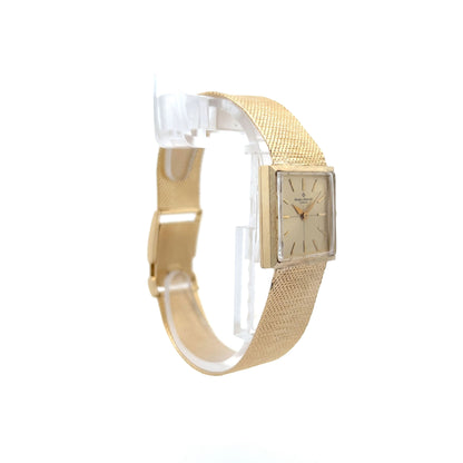 Vintage 1960's Baum & Mercier Watch in 14k Yellow Gold