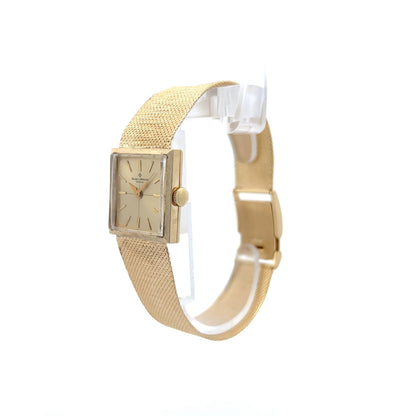 Vintage 1960's Baum & Mercier Watch in 14k Yellow Gold