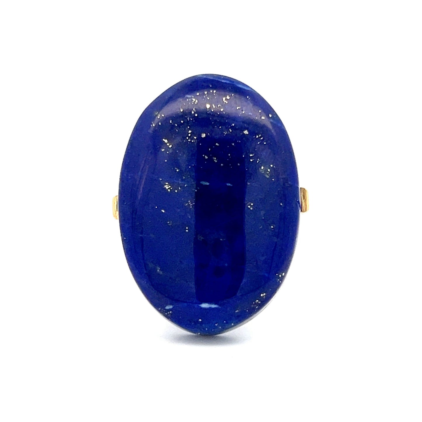 25.75 Vintage Lapis Lazuli Cocktail Ring in 18k