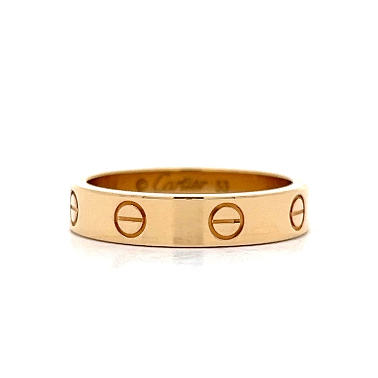 .03 Cartier Love Ring in 18k Yellow Gold