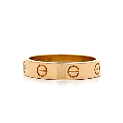 .03 Cartier Love Ring in 18k Yellow Gold