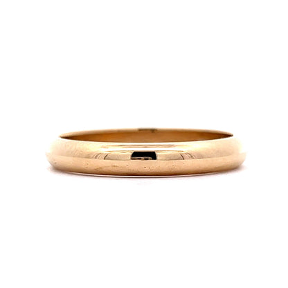 Men's 4mm Comfort Fit Wedding Band in 14k Yellow Gold