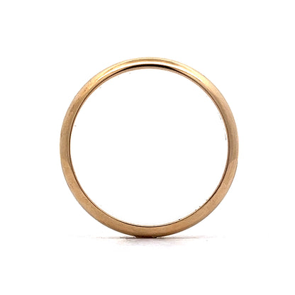 Men's 4mm Comfort Fit Wedding Band in 14k Yellow Gold