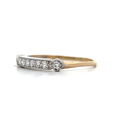 .43 Vintage Old European Diamond Engagement Ring in 14k