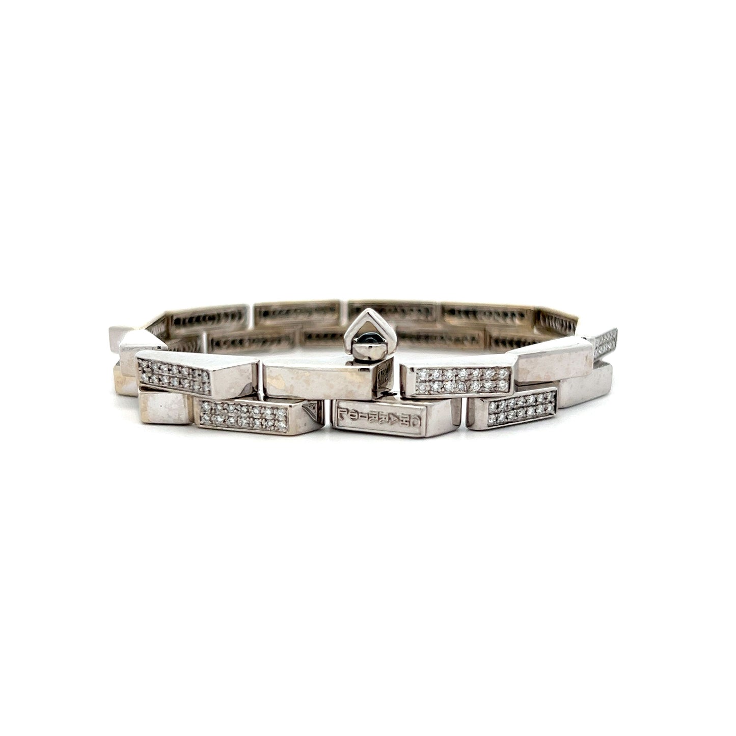 .86 Phillippe Charriol Diamond Bracelet in 18k White Gold