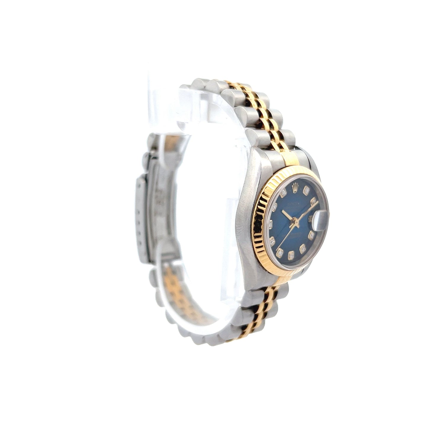 Rolex Datejust Blue Diamond Dial Two-Tone REF 79173