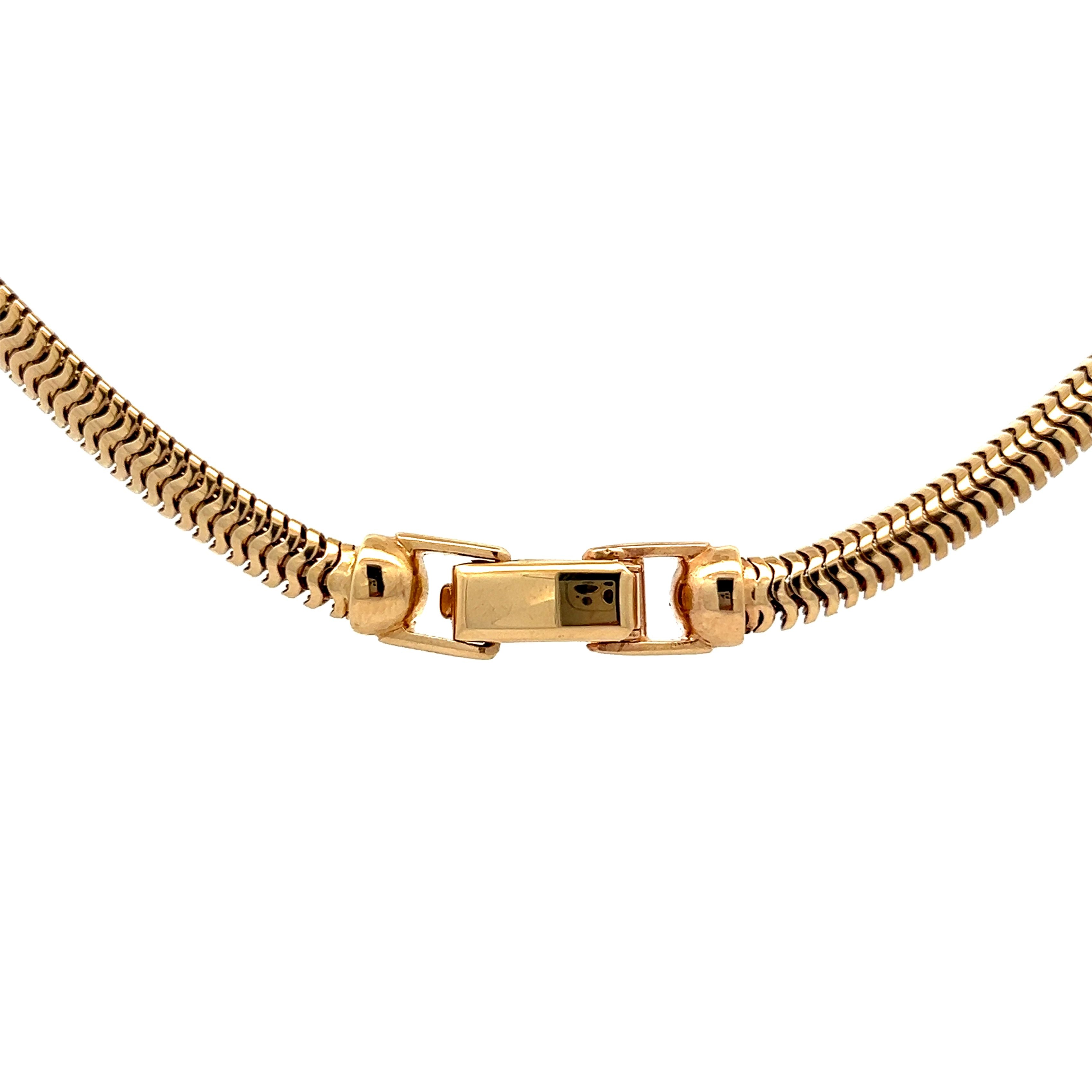 Vintage omega necklace sales