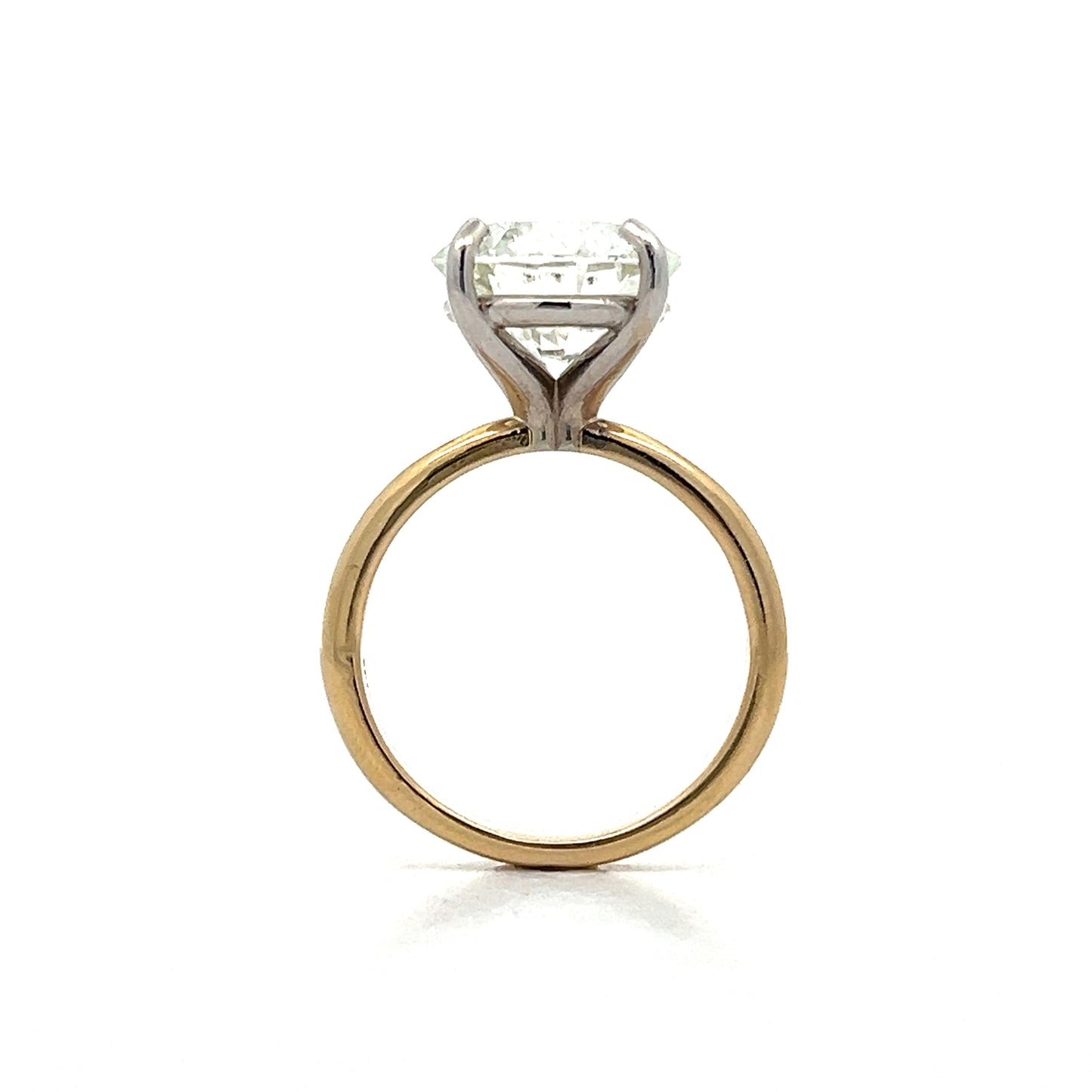 5.50 Round Brilliant Diamond Engagement Ring in 14k