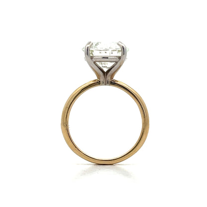 5.50 Round Brilliant Diamond Engagement Ring in 14k