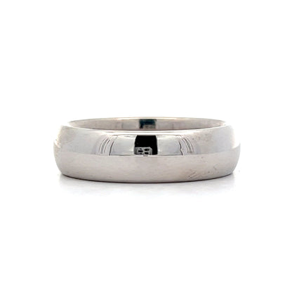 Men's 7mm Wedding Band in 14k White Gold