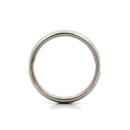 Men's 7mm Wedding Band in 14k White Gold