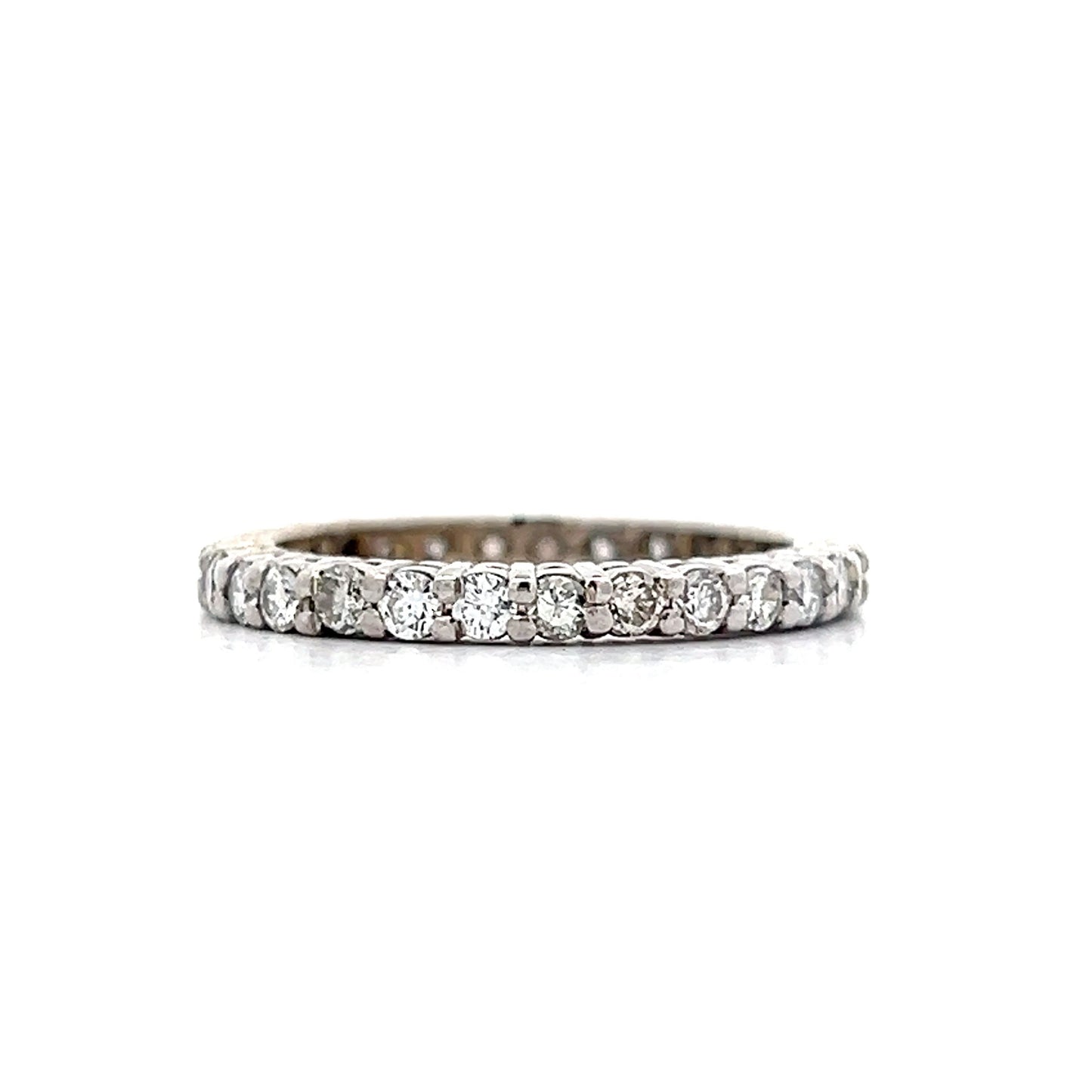 .87 Diamond Eternity Wedding Band in 14k