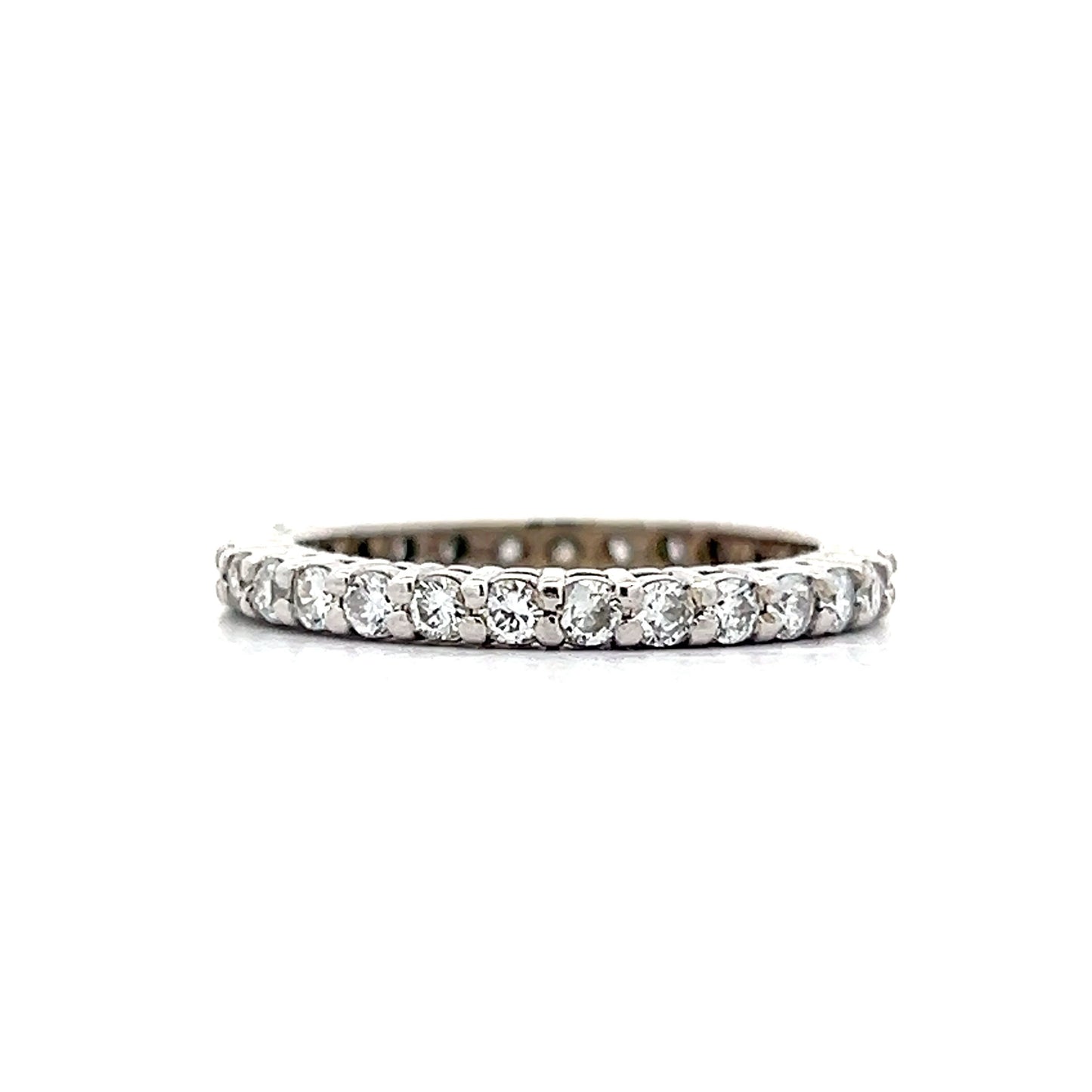 .87 Diamond Eternity Wedding Band in 14k