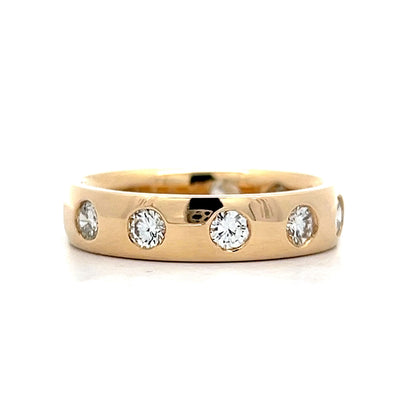 1.08 Diamond Eternity Band in 14k Yellow Gold