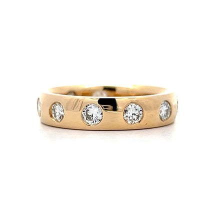 1.08 Diamond Eternity Band in 14k Yellow Gold