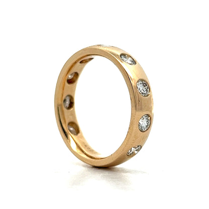 1.08 Diamond Eternity Band in 14k Yellow Gold