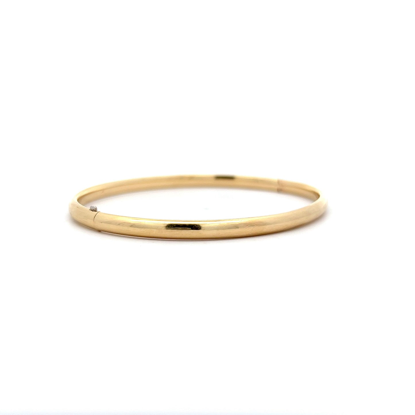 Simple Classic Bangle Bracelet in 14k Yellow Gold