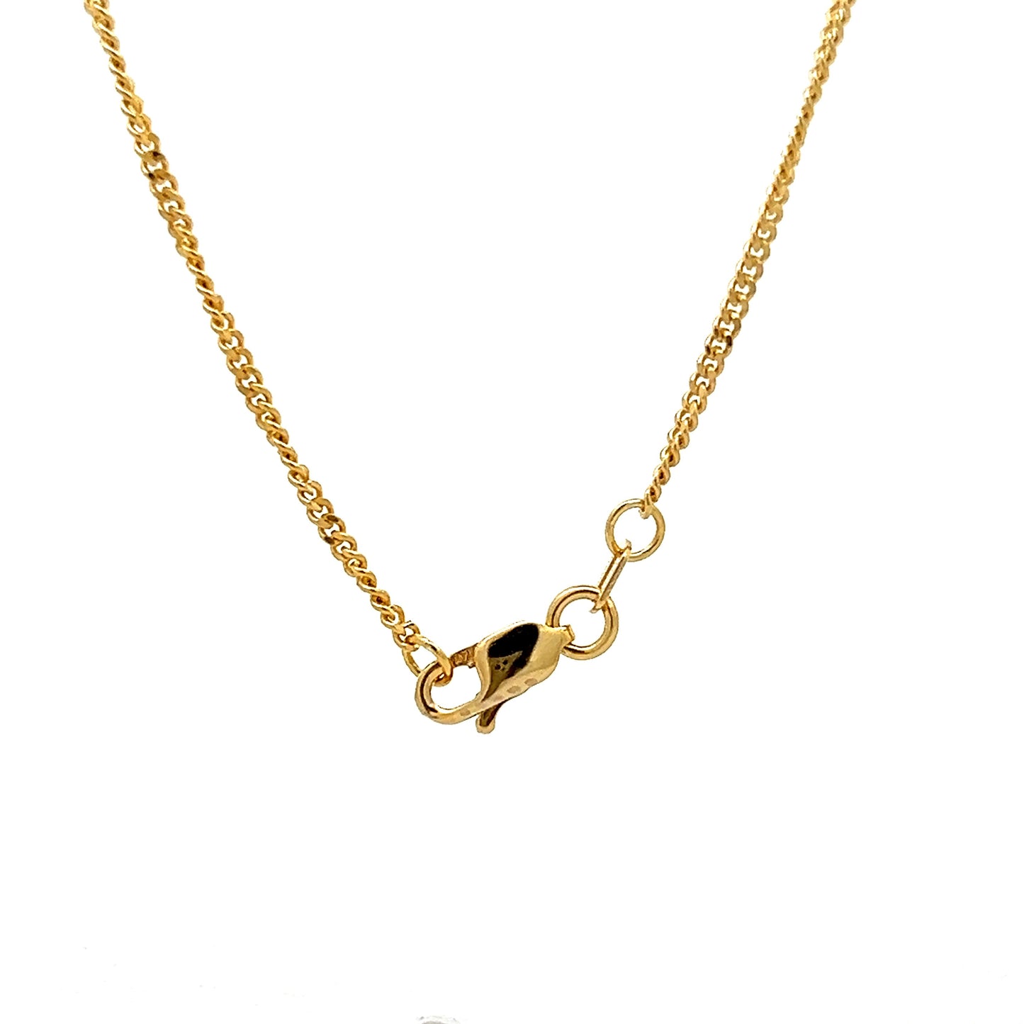 18 Inch Cable Chain Necklace in 14k Yellow Gold