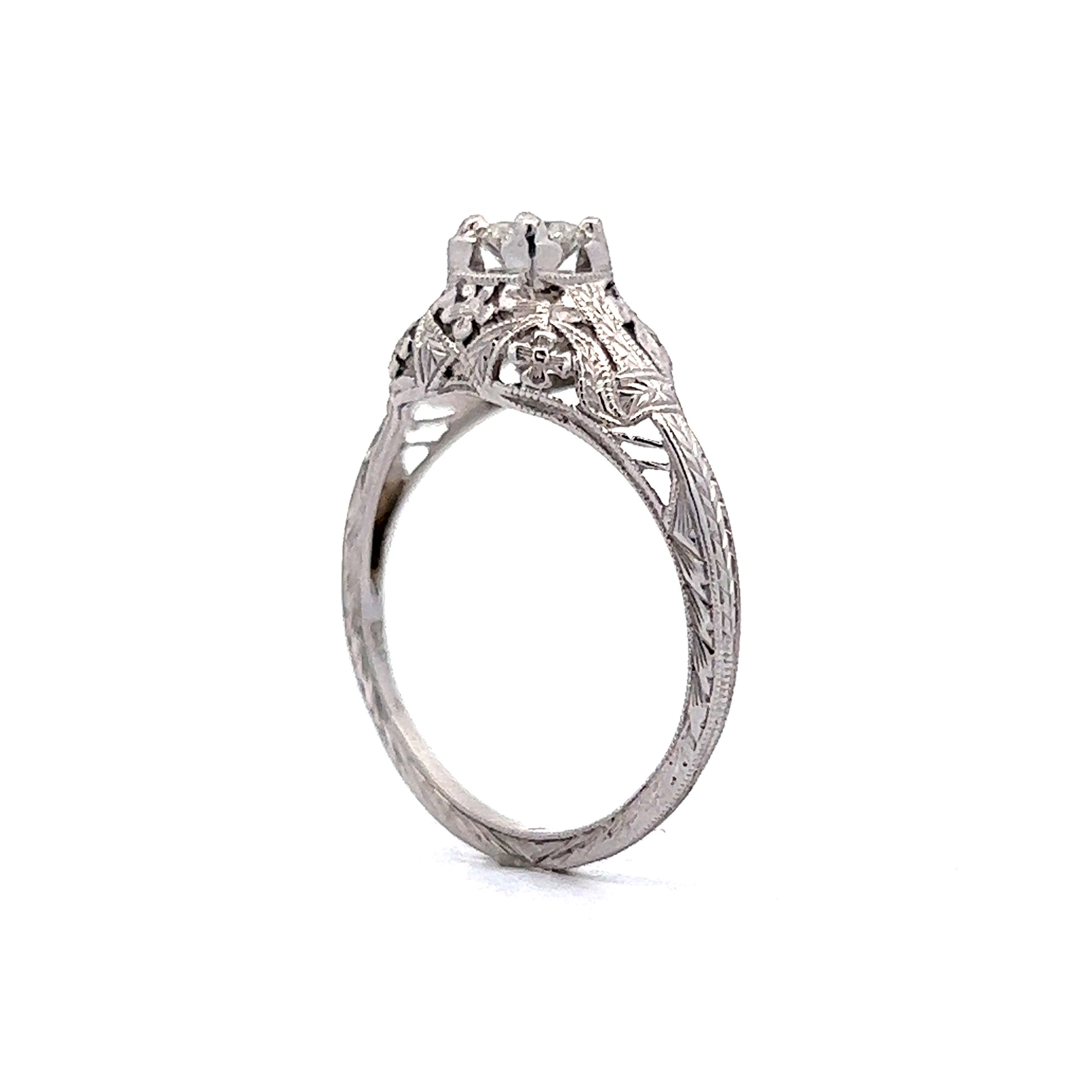 1920's style diamond rings Clearance