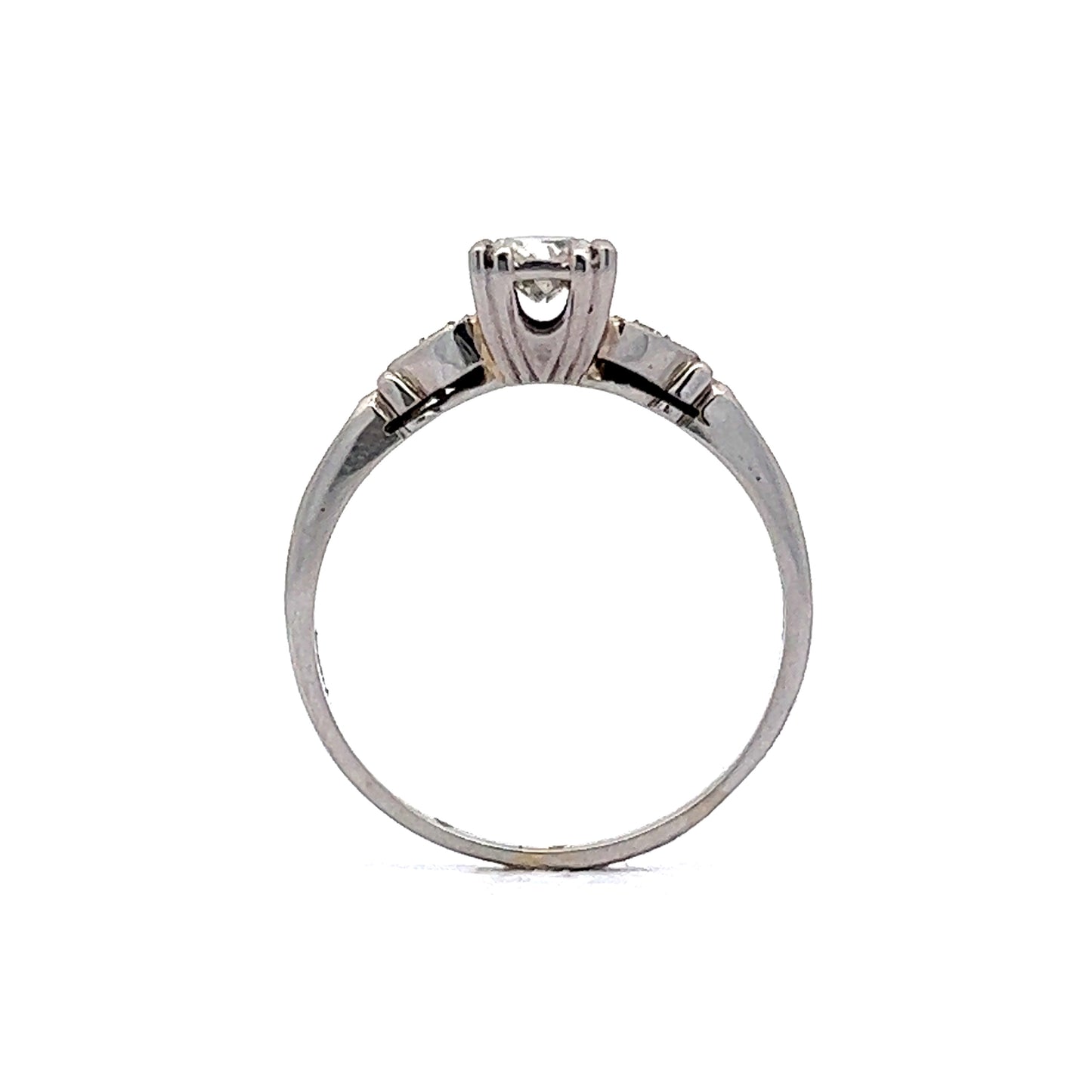 Vintage Art Deco European Diamond Engagement Ring