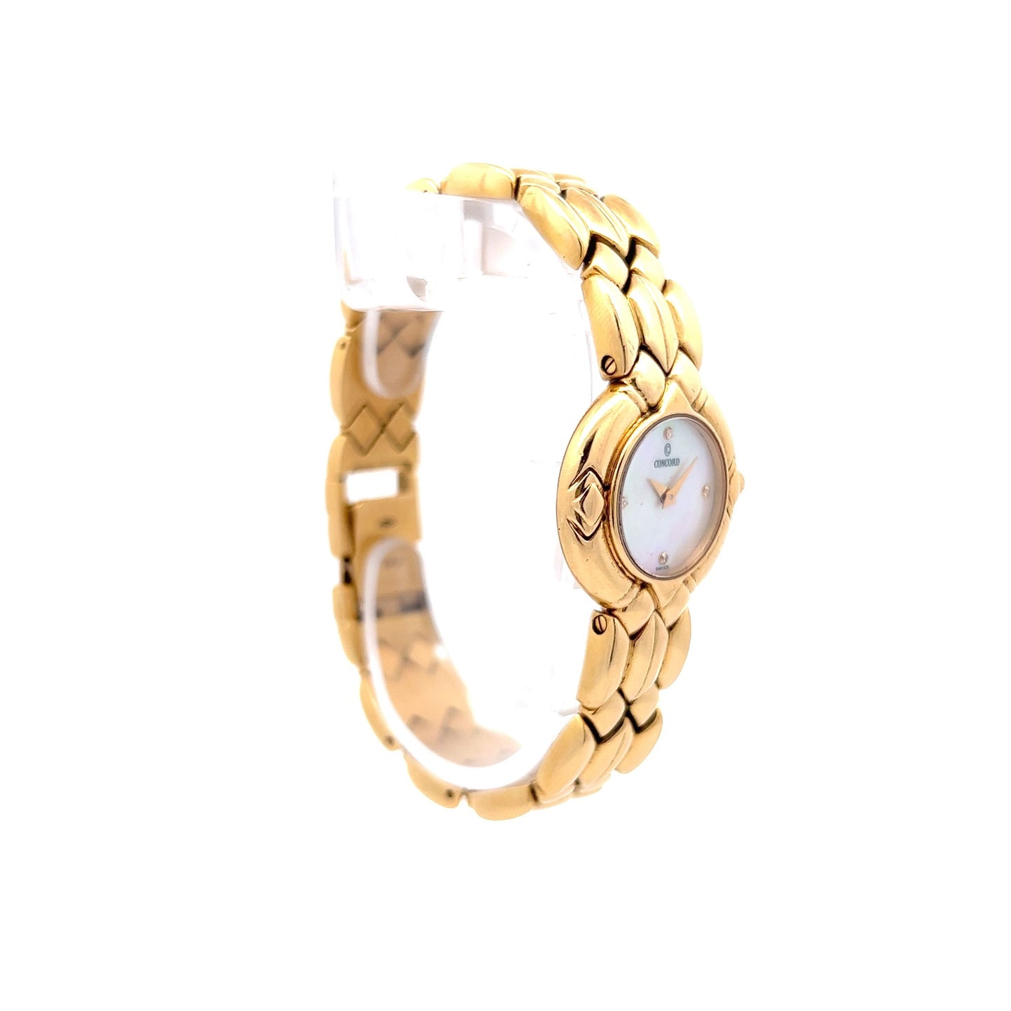 Women's Concord Watch Mother of Pearl in 18k Yellow Gold