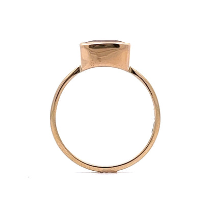 1.59 Pink Tourmaline Cocktail Ring in 14K Yellow Gold