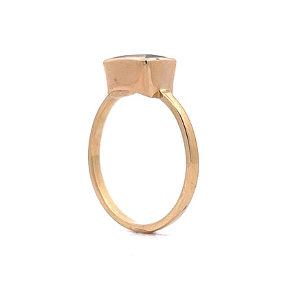 1.59 Pink Tourmaline Cocktail Ring in 14K Yellow Gold