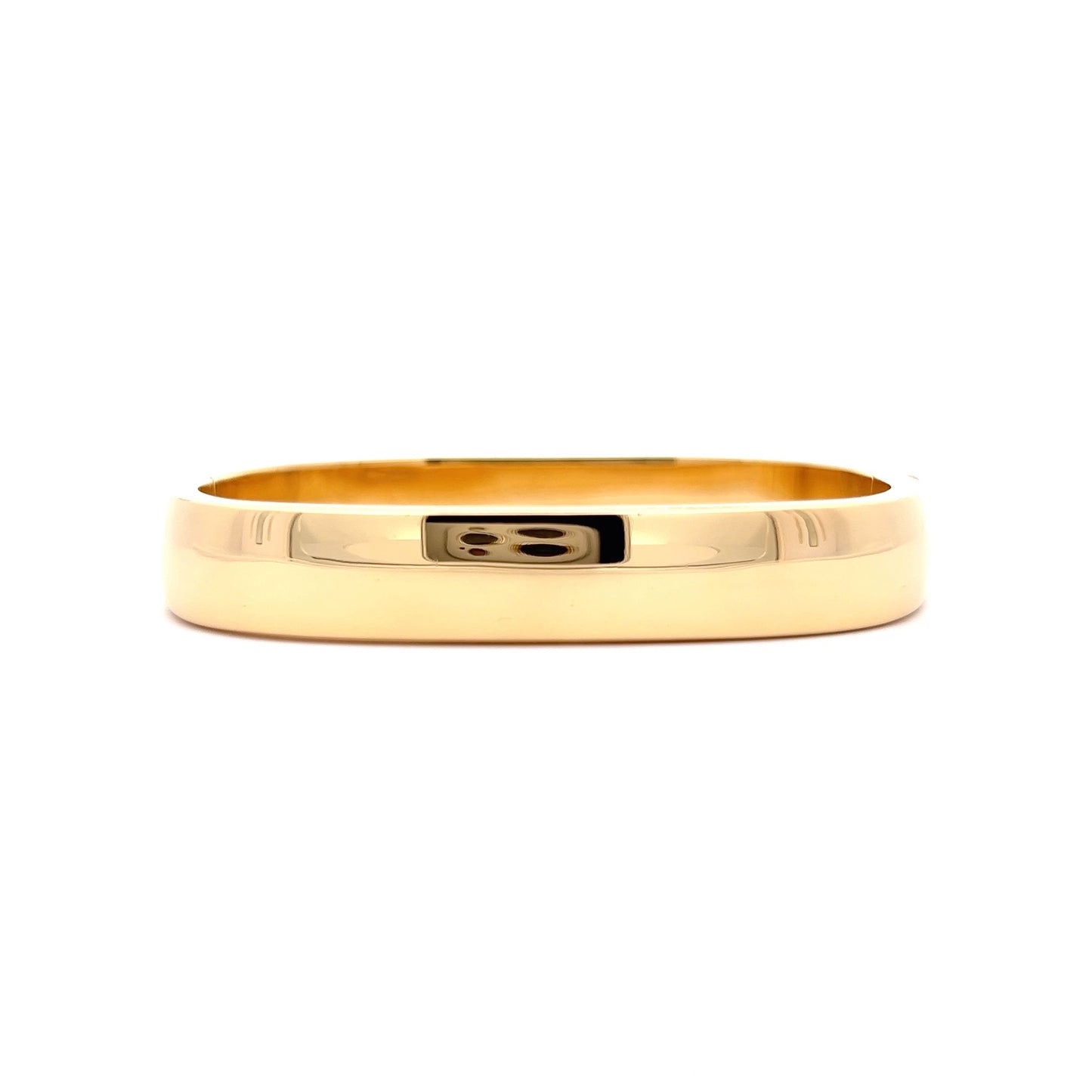 Iconic Bangle Bracelet In Polished 18K Yellow Gold