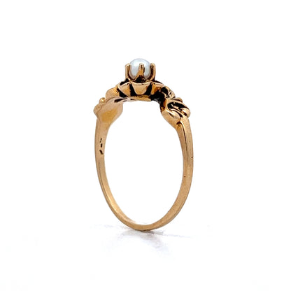 .11 Victorian Toi Et Moi Ring in 14k Yellow Gold