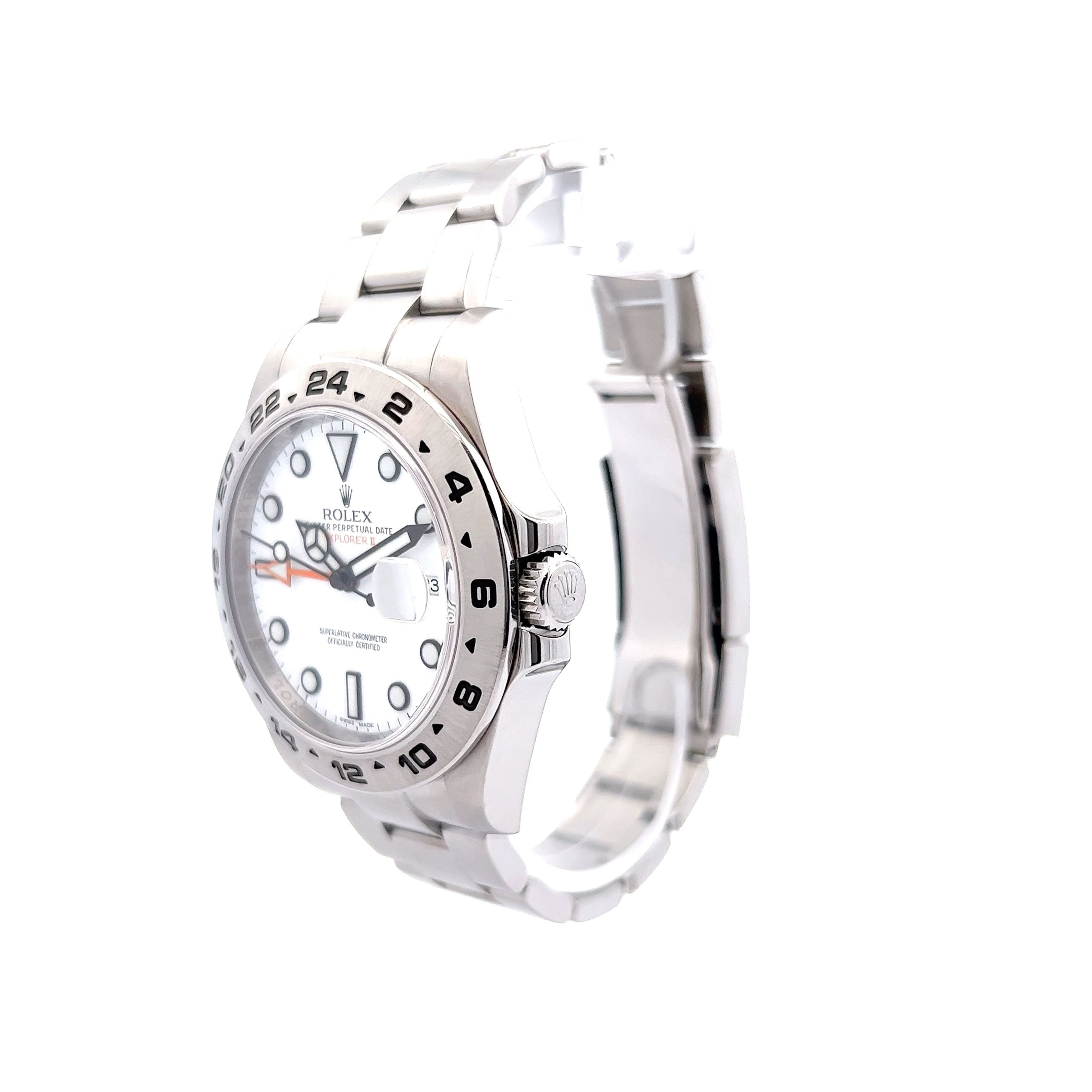 Rolex explorer ii outlet 216570 white