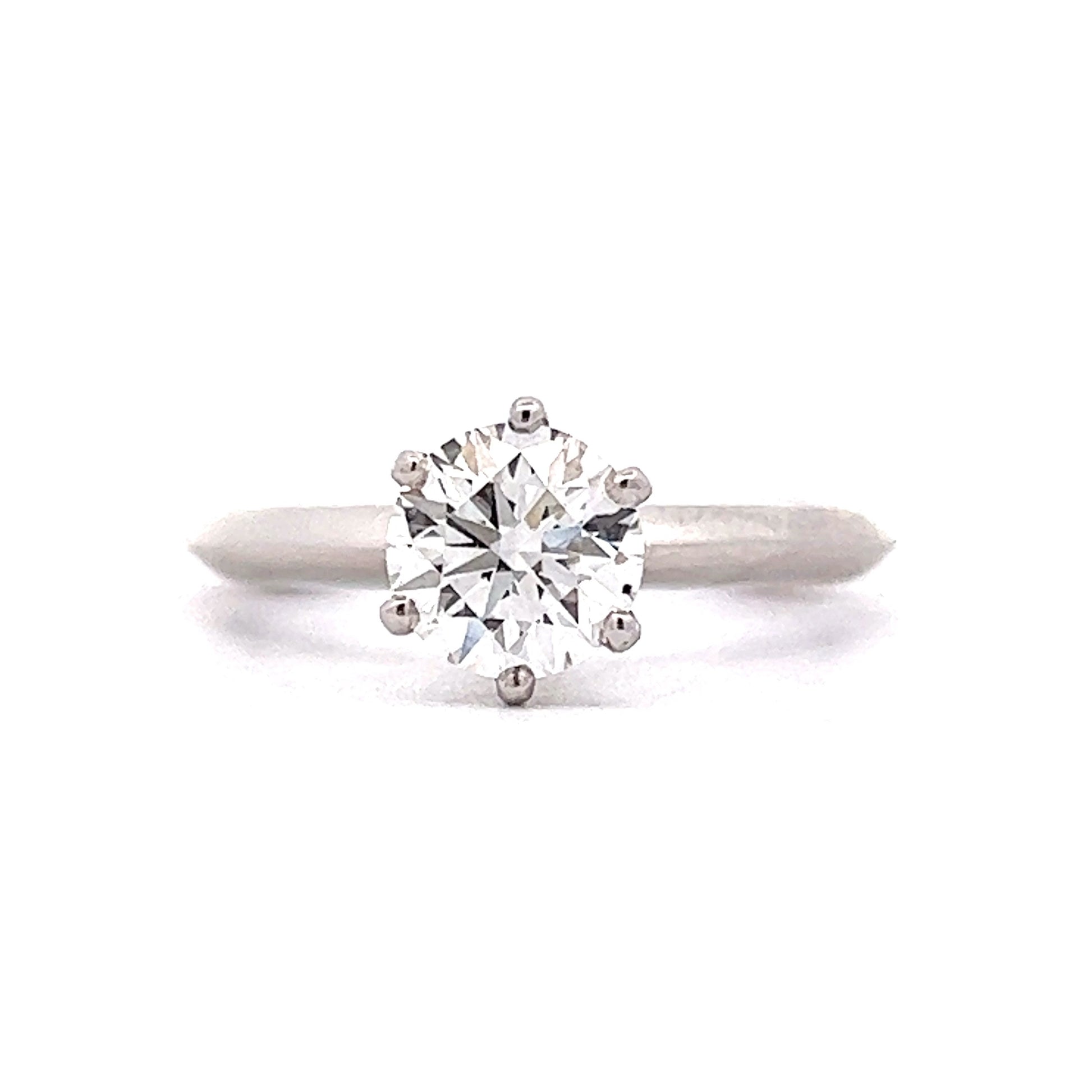 Tiffany & Co. 1.07 Diamond Engagement Ring