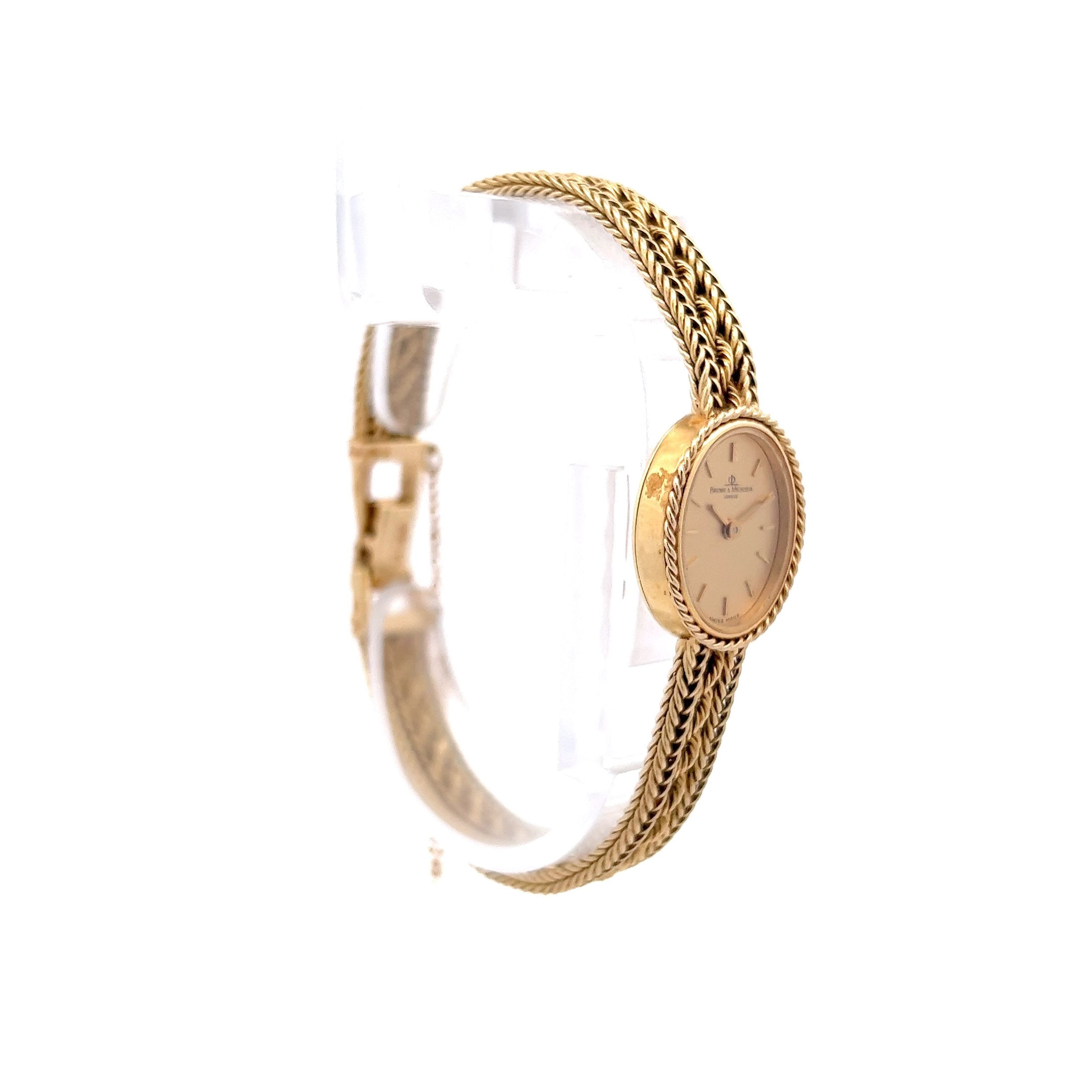 Baume mercier 14k gold hotsell ladies watch