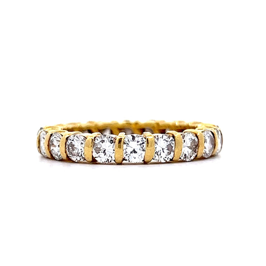 2.60 Diamond Eternity Band in 14k Yellow Gold