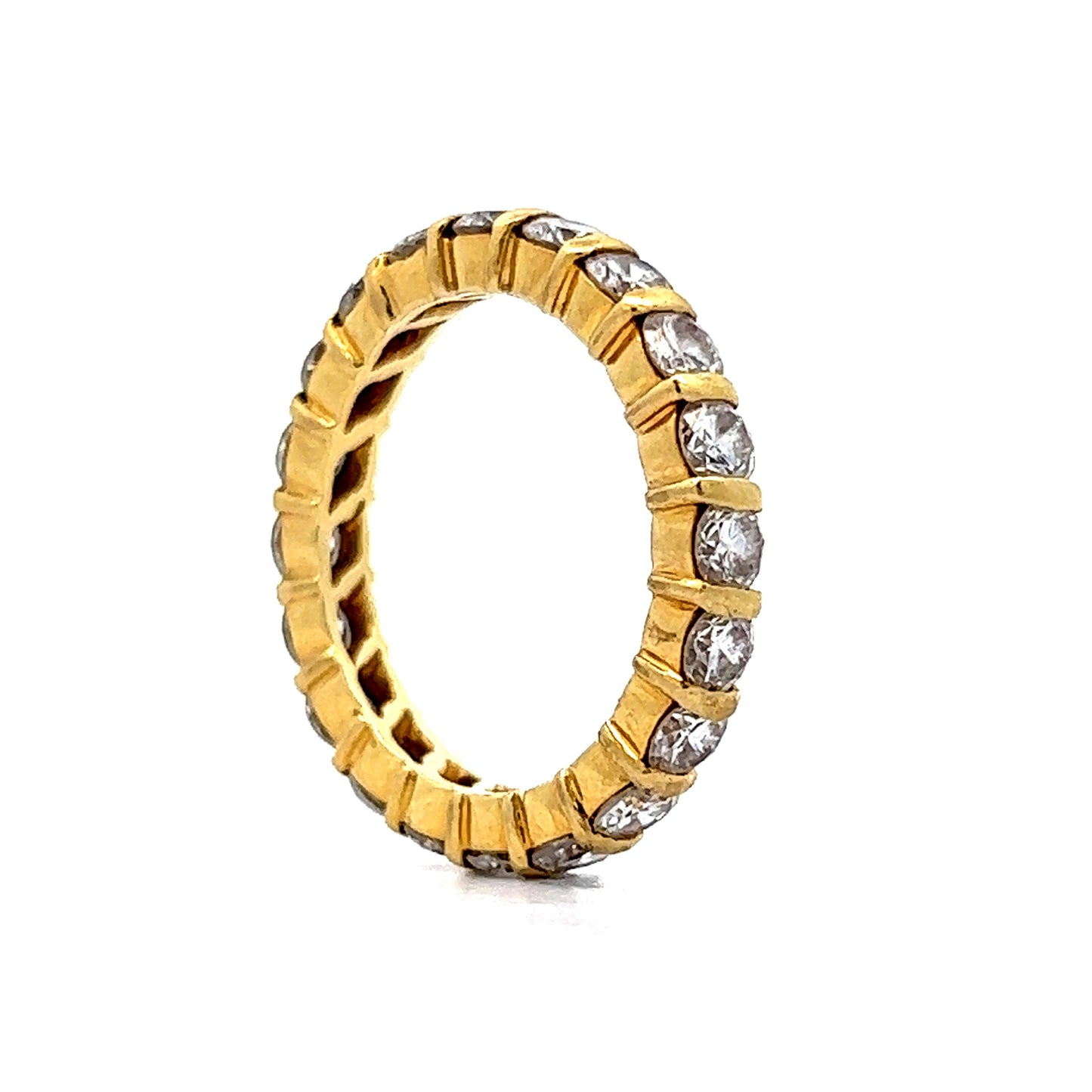 2.60 Diamond Eternity Band in 14k Yellow Gold