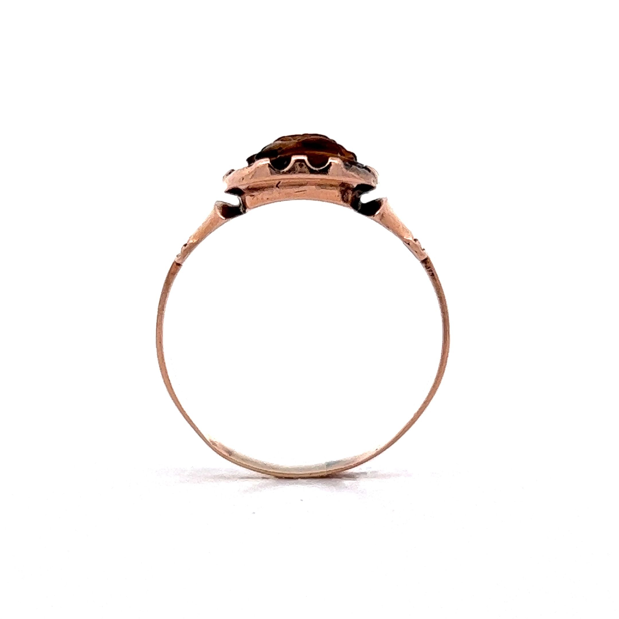 アクセサリー vintage 9ct gold Tiger Eye Cameo ring Mens Tigers Eye Cameo Ring Yellow Gold