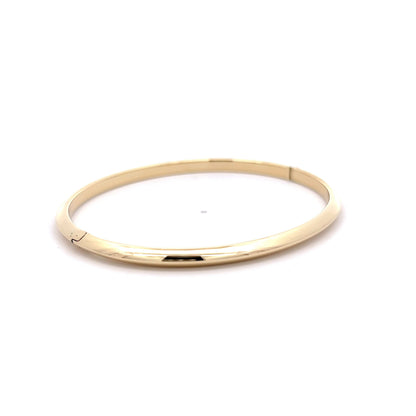 Everyday Bangle Bracelet in 14k Yellow Gold