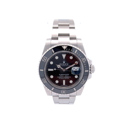 Rolex Submariner Date Black Dial Ceramic Bezel 116610