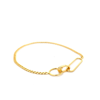 Simple Classic Everyday Bracelet in 14k Yellow Gold