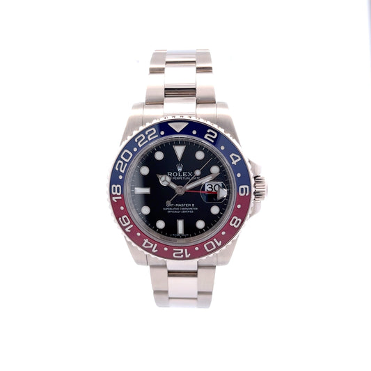 Rolex GMT Master II 'Pepsi' 18K White Gold Oyster 116719