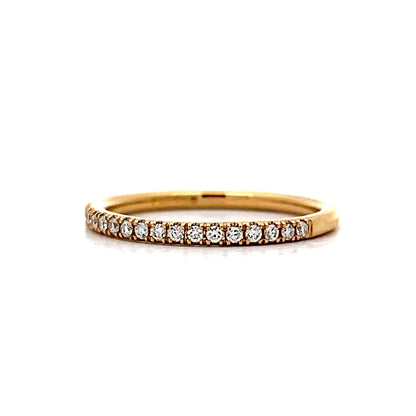 .26 Round Diamond Wedding Band in 14k Yellow Gold