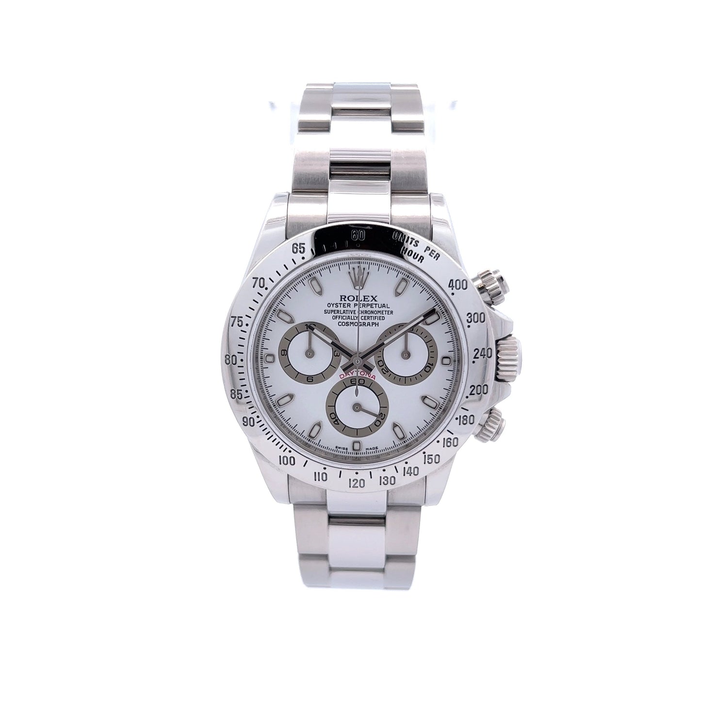 Rolex Daytona White Dial Chronograph 116520