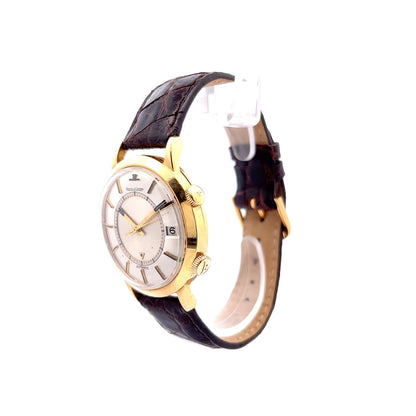 Jaeger Le Coultre Memovox 18K Yellow Gold Alarm Watch 1960's