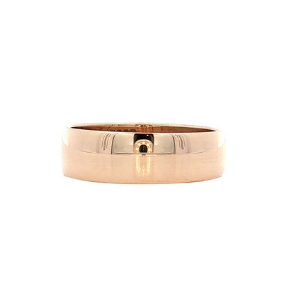 Victorian Antique Wide Wedding Band 10k Yellow Gold
