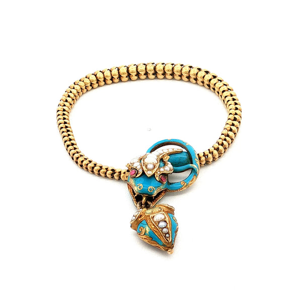 Victorian Snake Bracelet