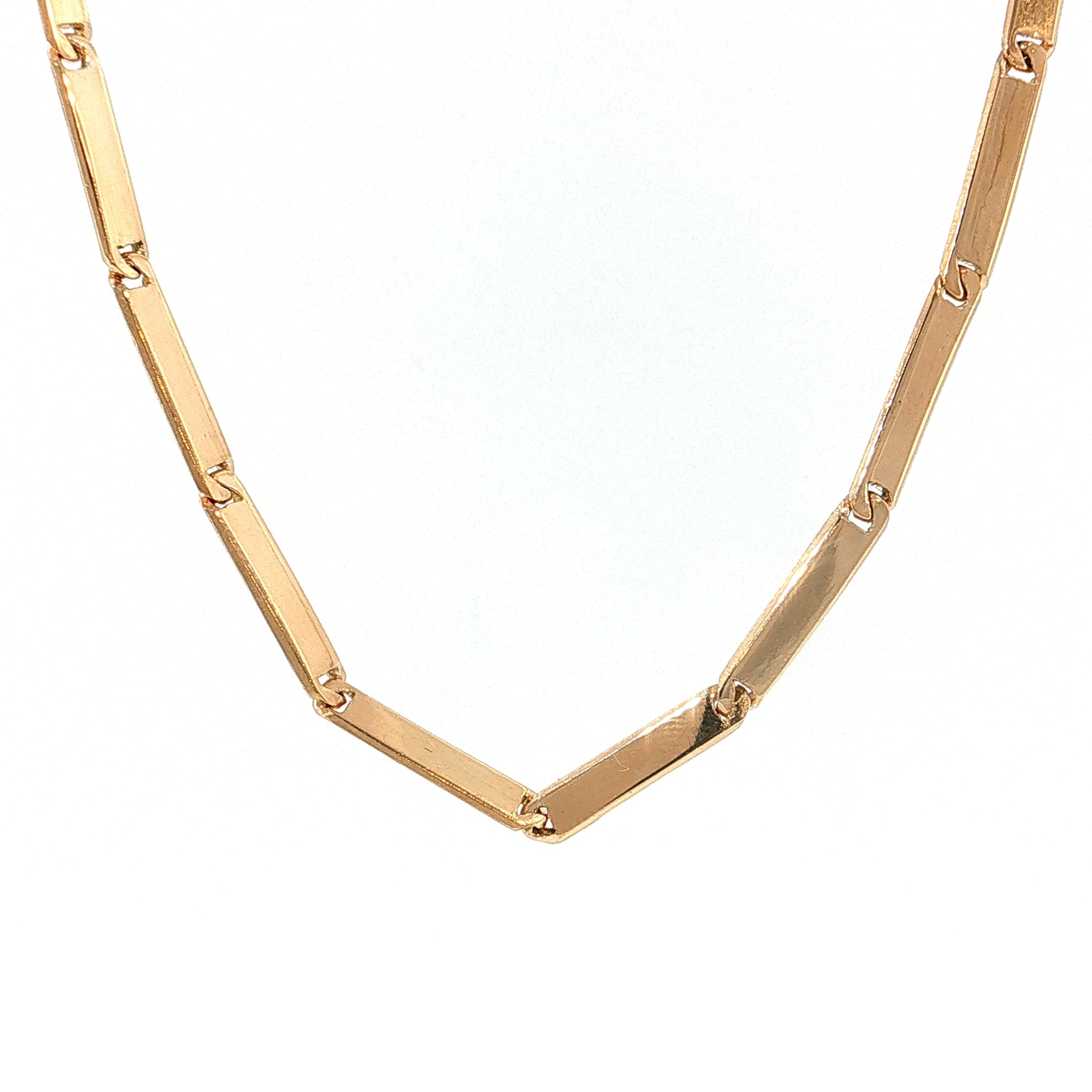 Victorian Watch Fob Chain Necklace 14k Yellow Gold – Filigree Jewelers