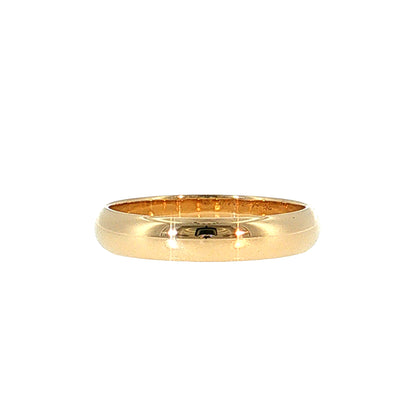 Vintage Mid-Century Men's Wedding Band 14k