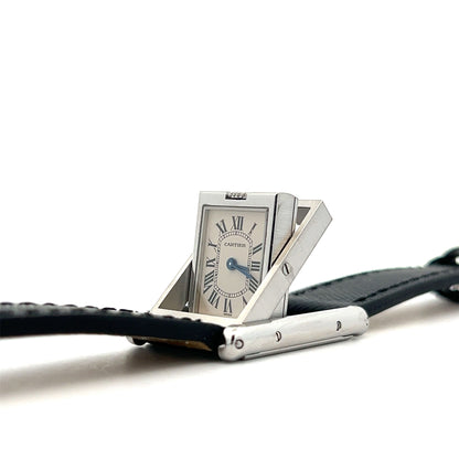 Cartier Ladies Basulante Reverso 2386 in Stainless Steel